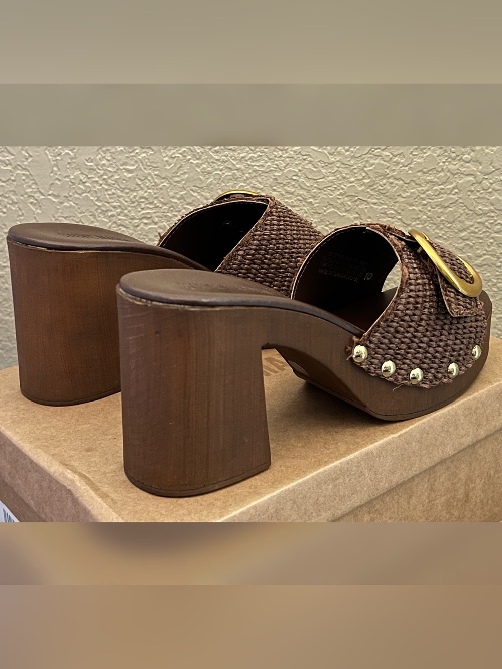 Steve Madden Women’s Casanova Heels Brown Color Size- 10 - Picture 9 of 12